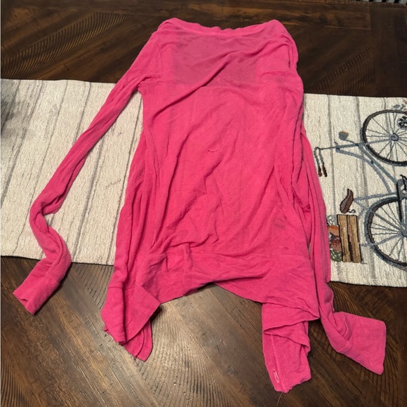 Pink button up cardigan - Picture 2 of 3